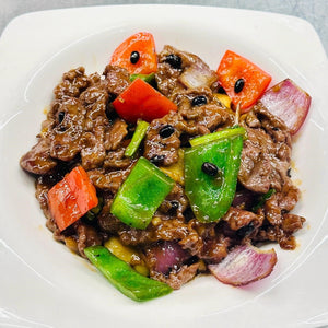 Stir-Fried Sliced Of Beef With Black Bean Sauce