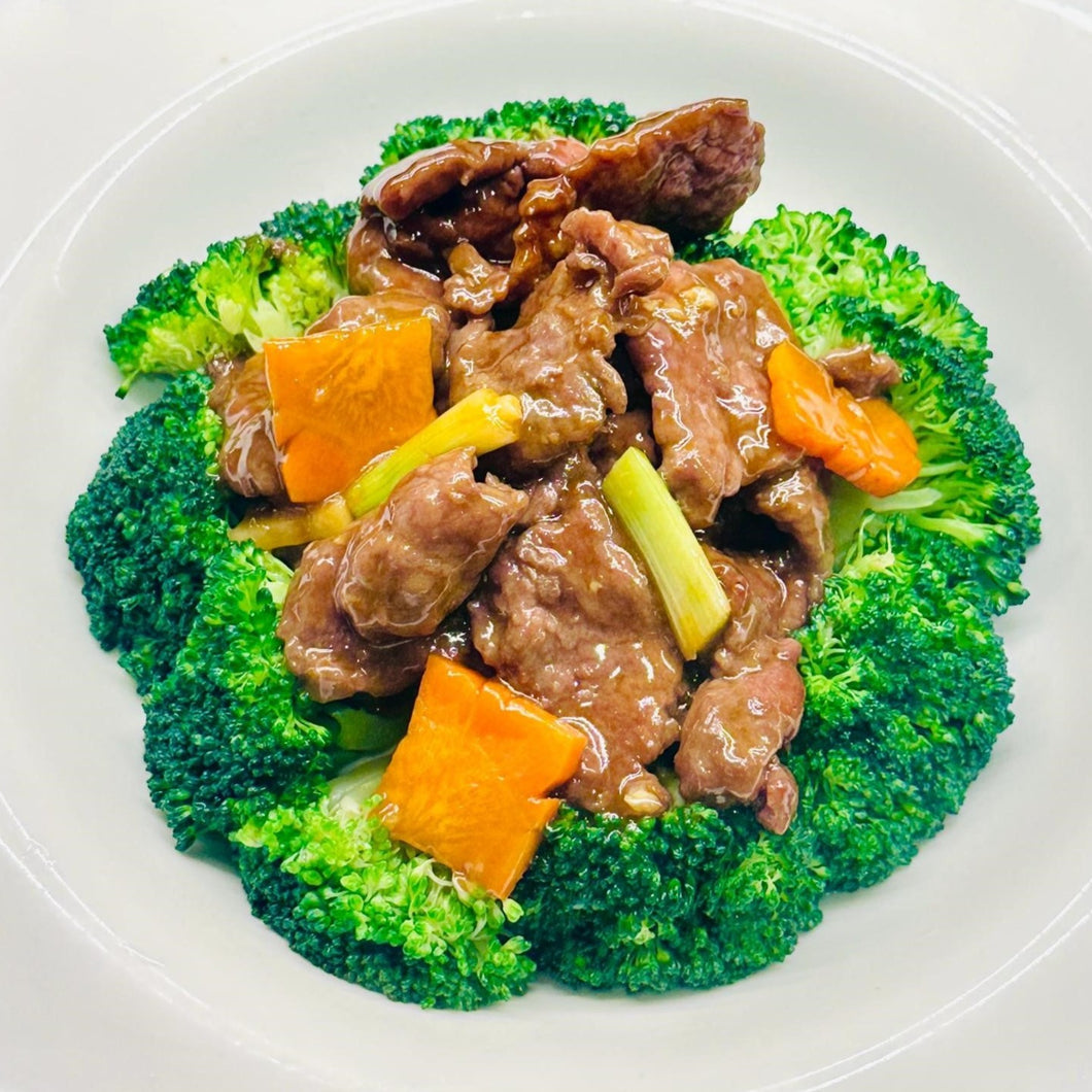 Stir-Fried Sliced Of Beef With Broccoli
