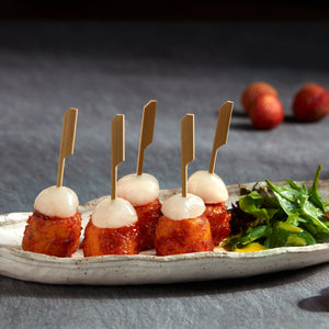 Lychee ‘Siew Mai’ Sweet, Sour And Spicy Sauce 4pcs