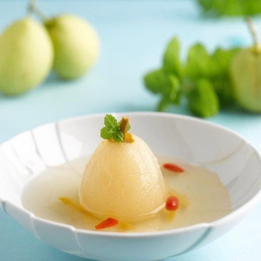 Chilled Tianjin Pear With Honey Pomelo Citrus