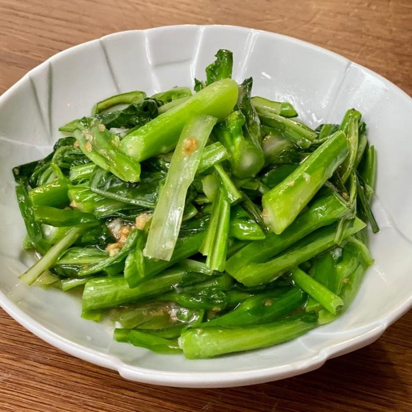 Stir-Fried Choy-Sum, Chives And Minced Garlic