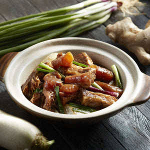 Braised Beef Brisket And Tendon With Radish